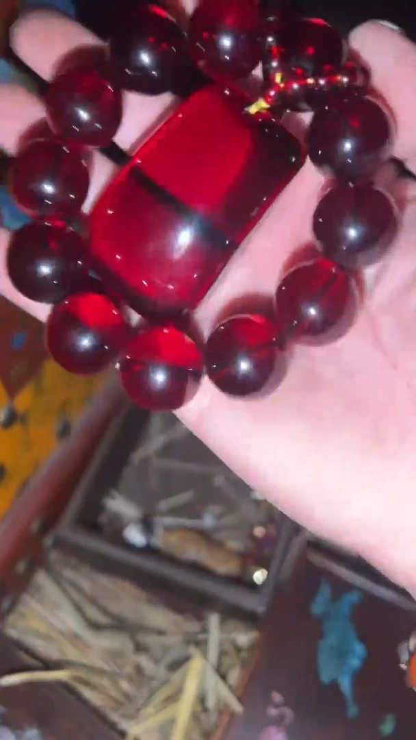 手串血珀未镶嵌闪购商品专属高端连