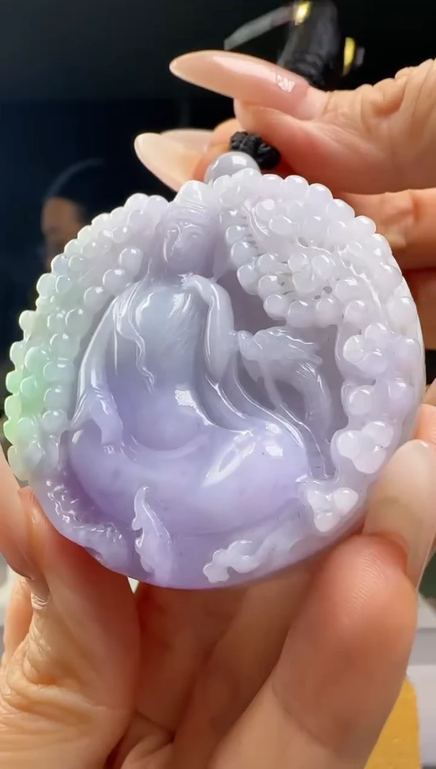 翡翠未镶嵌颈饰YJ@@WS1WX38941