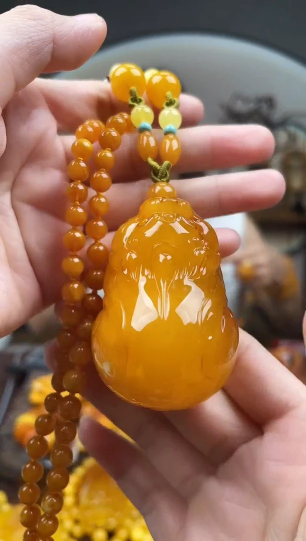 裸石琥珀未镶嵌首饰 假1赔4 （多样性发货1件