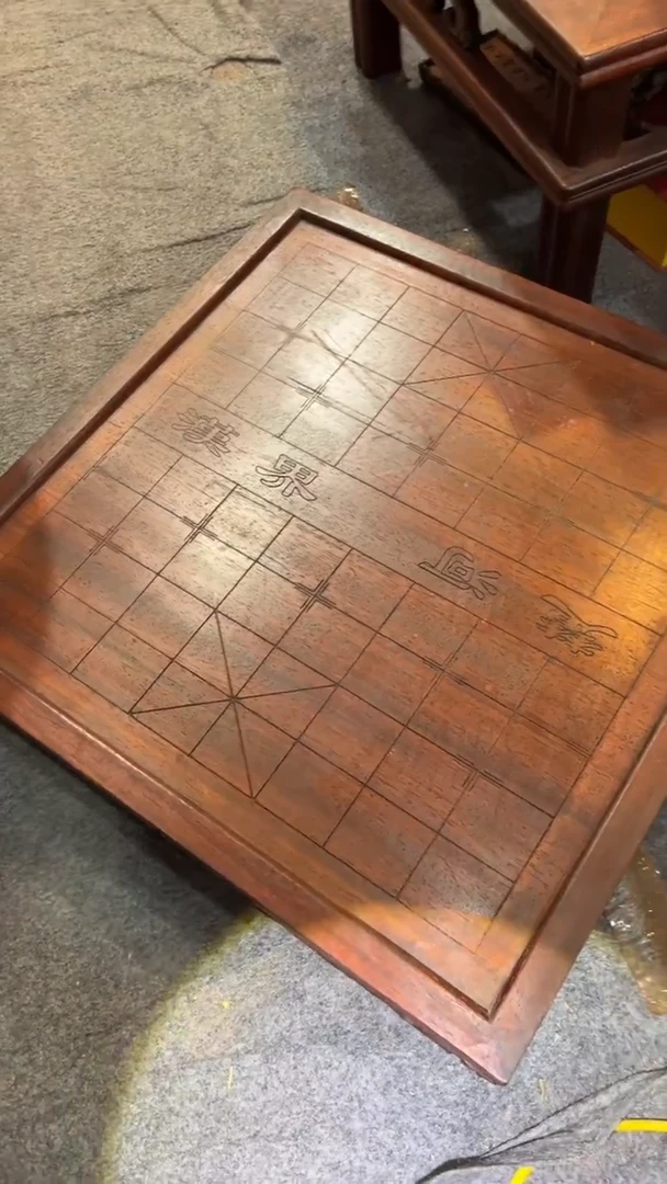 非洲紫檀（红花梨）棋盘66699