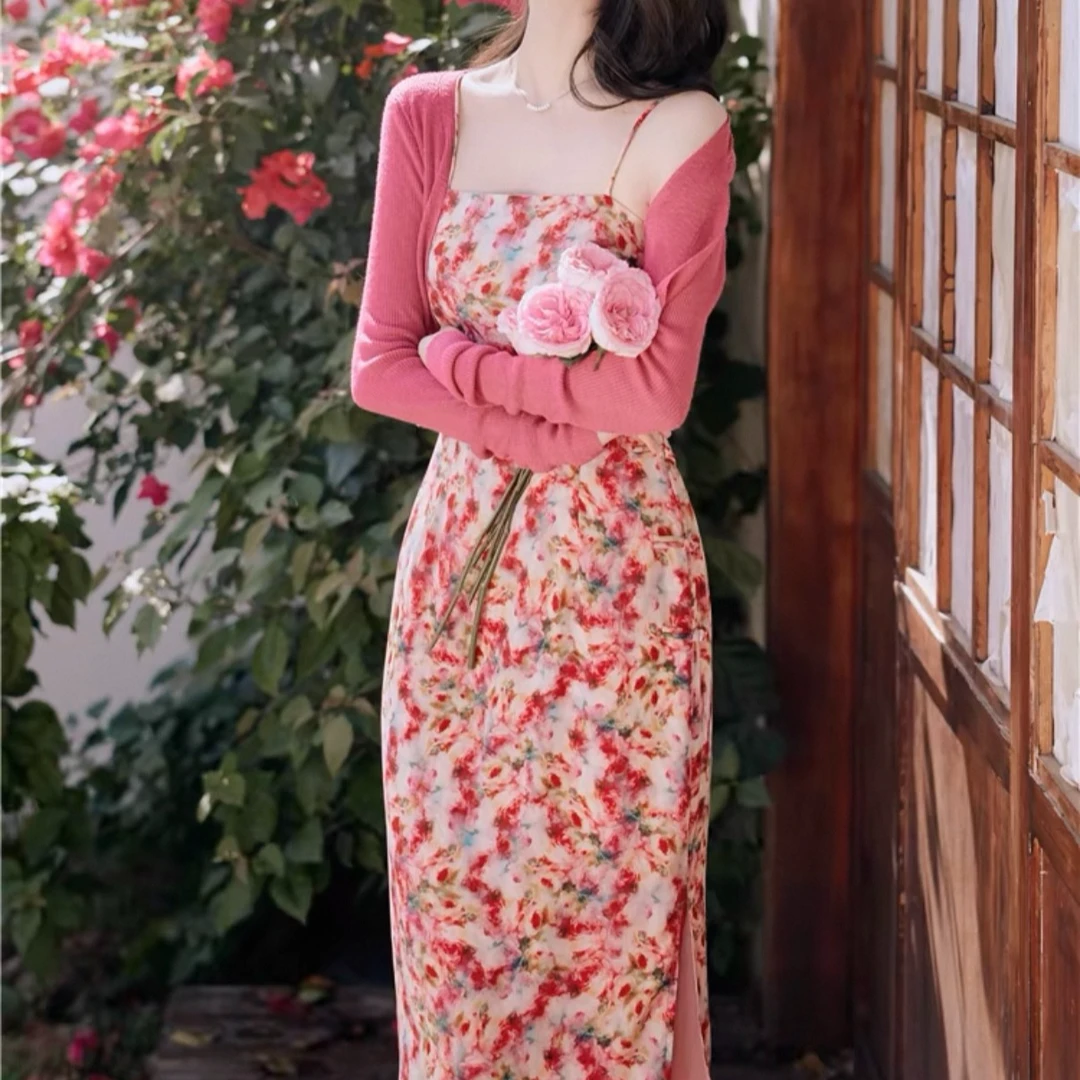 【231-240】法式甜美连衣裙 显瘦穿搭修身百搭