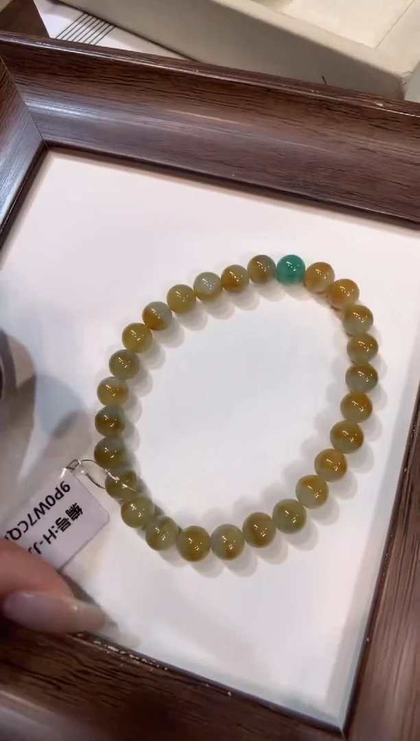 未镶嵌手串翡翠手串