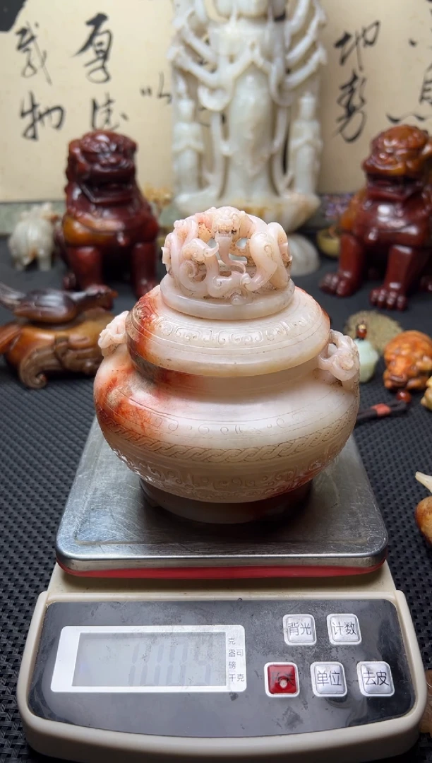 未镶嵌和田玉（糖玉）挂件酒*1