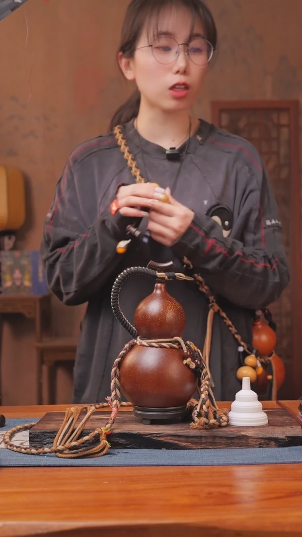 195号链接精品大漆葫芦现货现发[一物一拍]