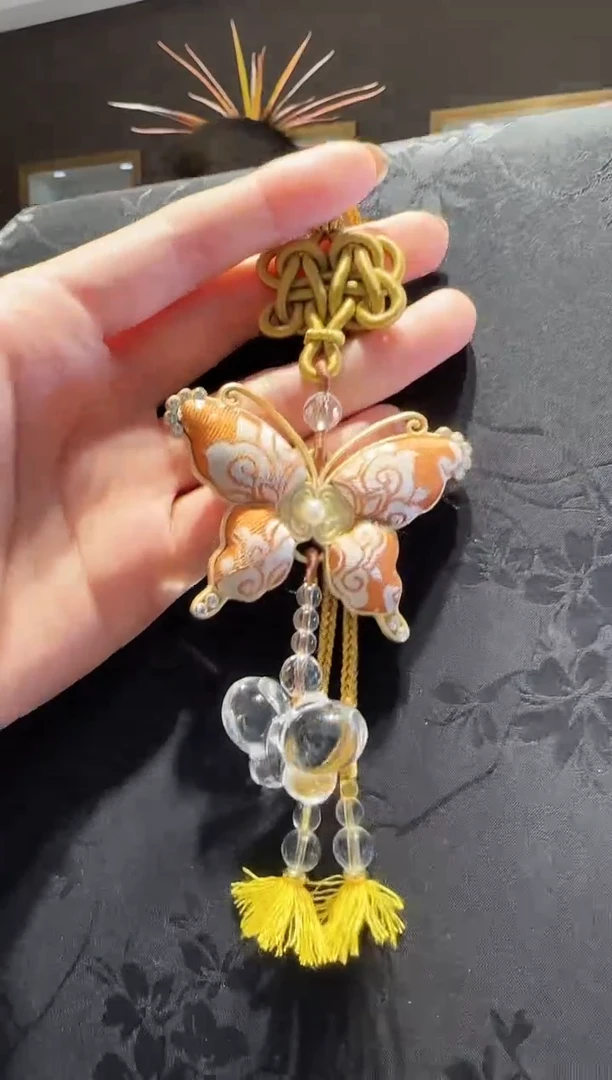 未镶嵌手绳水晶蝴蝶款