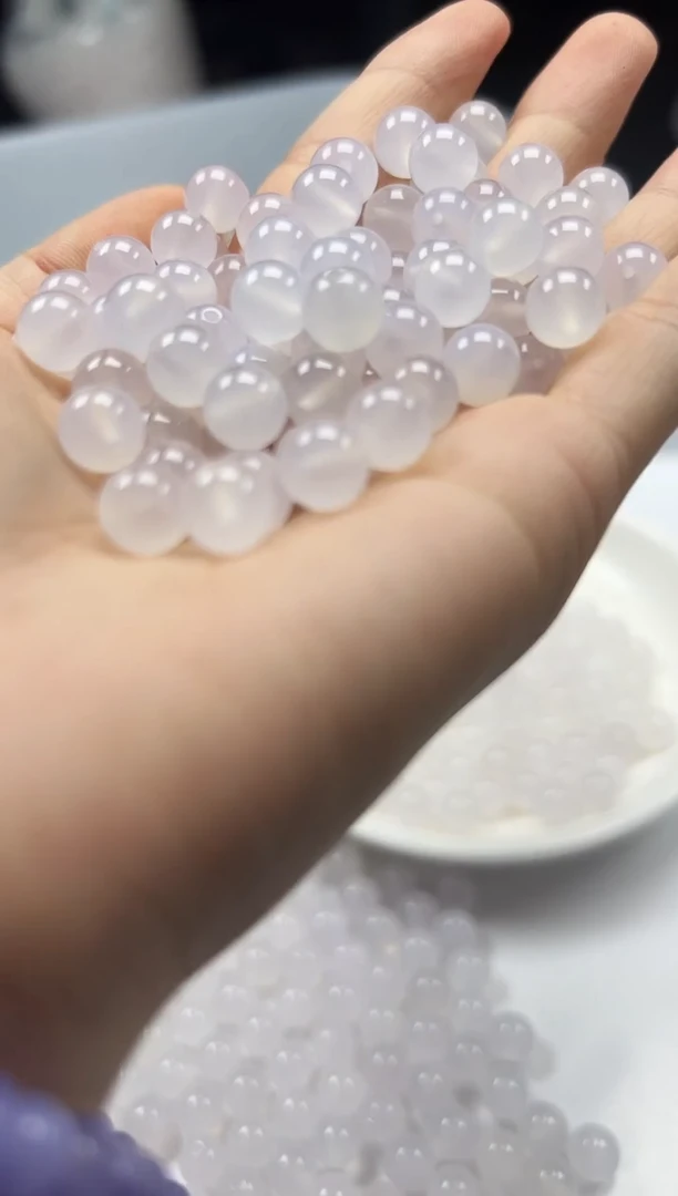 南红玛瑙未镶嵌颈饰w326荔枝冻8mm*30颗