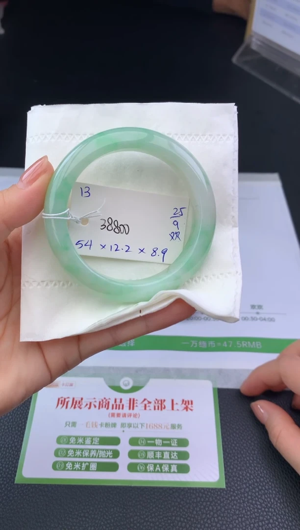 未镶嵌手镯翡翠手镯