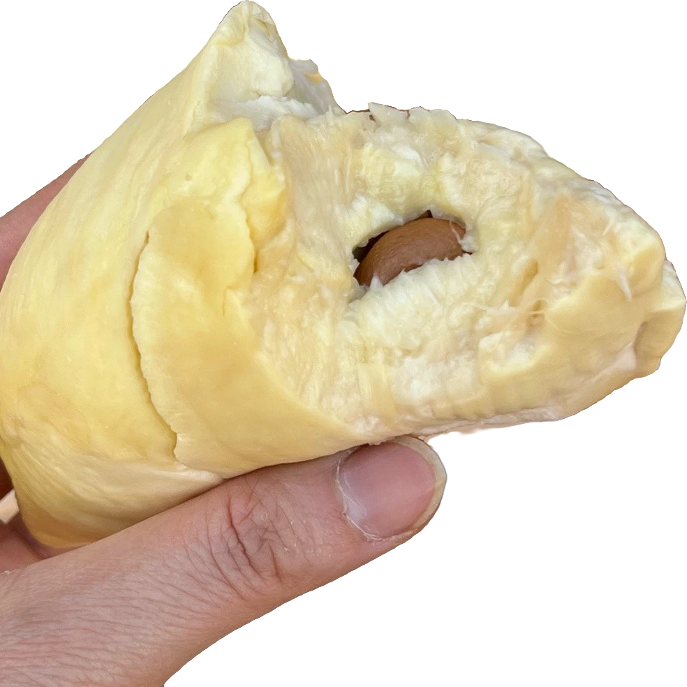 一号泰国新鲜金枕榴莲{昆明同城}核小    一果一重金枕