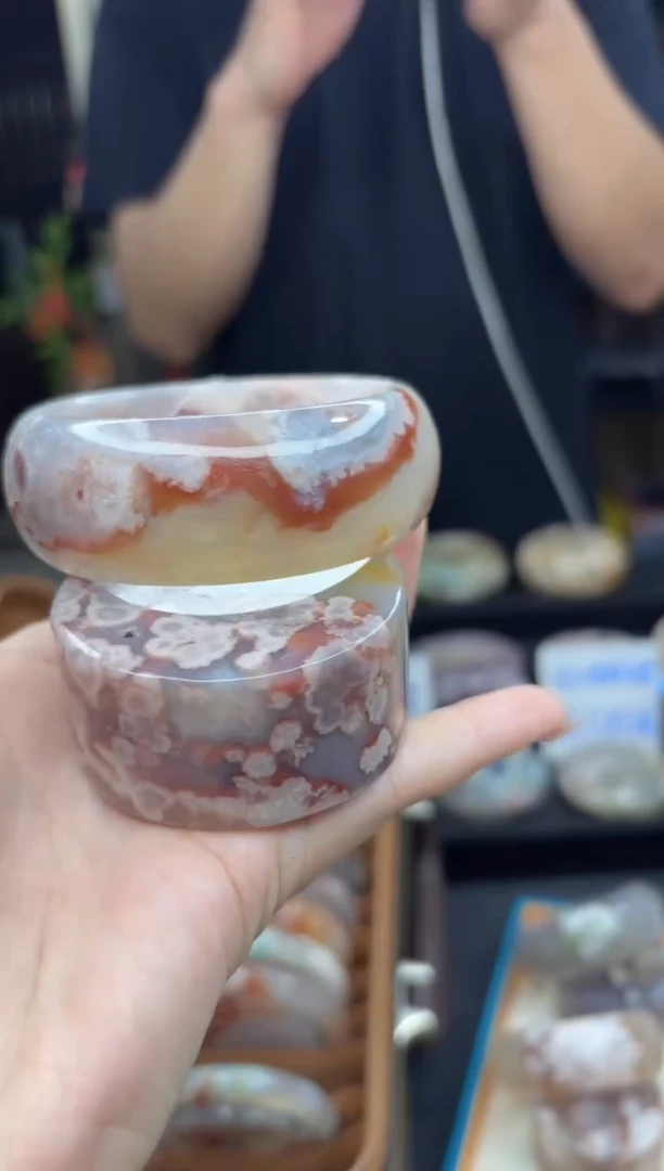 【闪购商品】石英质玉手镯未镶嵌977（60圈赠送镯心）