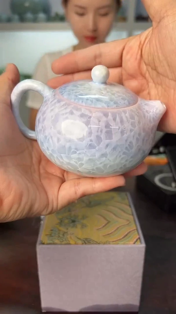 龙泉云间青瓷小米茶器