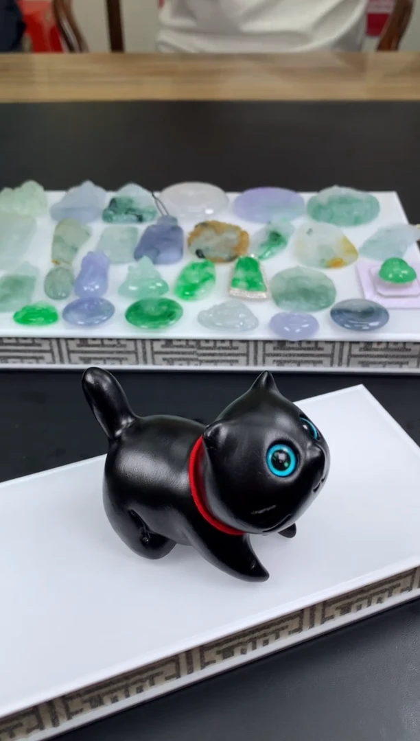 【闪购商品】玛瑙/玉髓手链未镶嵌猫咪