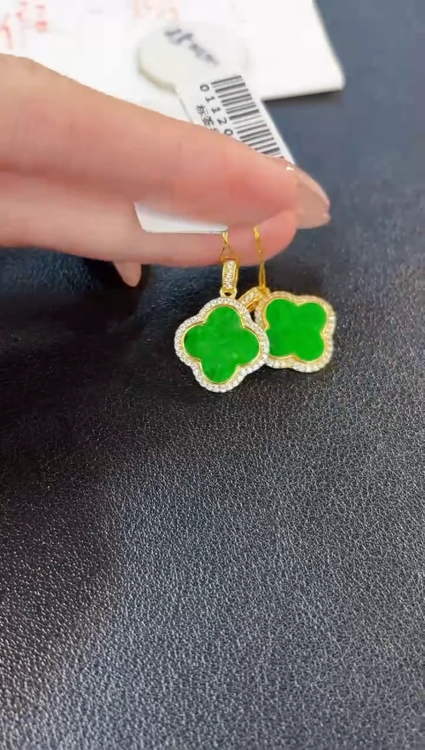 【闪购商品】翡翠颈饰银S925镶嵌缅料A货/多样性发货/一件