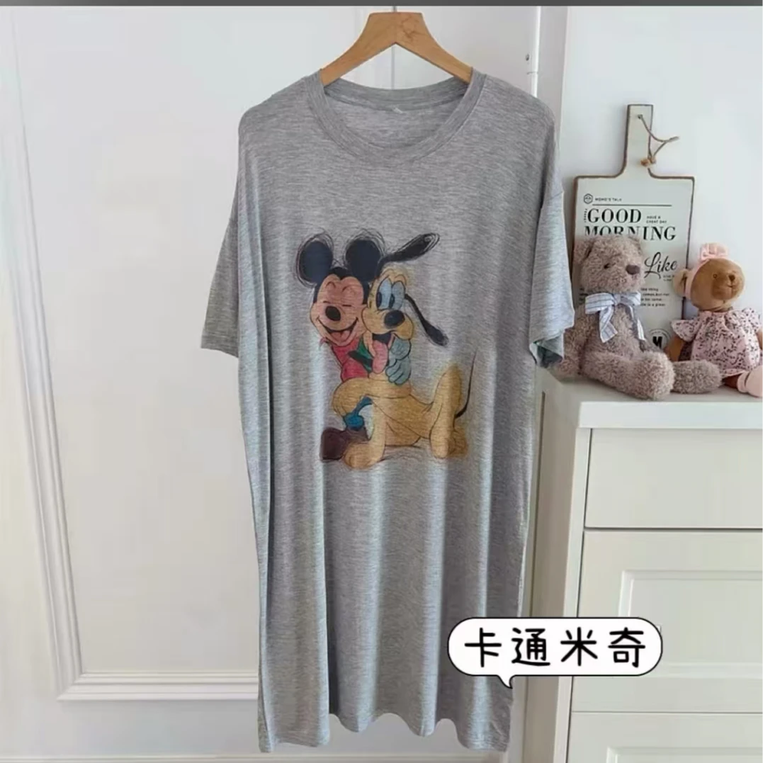 莫代尔棉卡通家居服睡裙卡通睡裙
