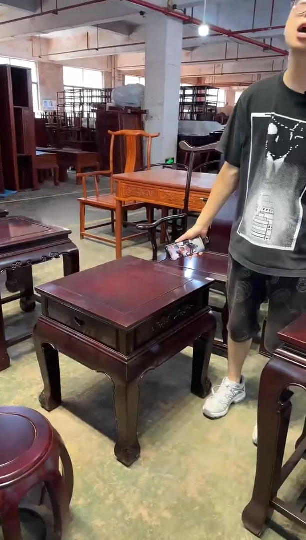 黑酸枝木类成套家具J08