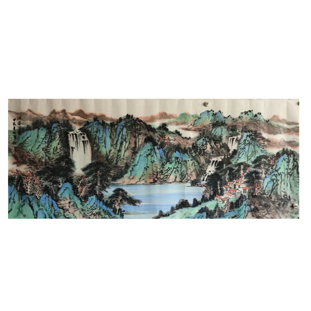 【源远流长】中美协画家石佳鹭重彩山水