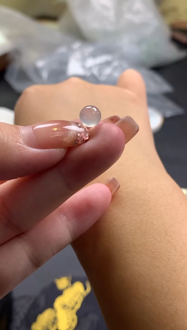 未镶嵌定制翡翠卡6.6mm