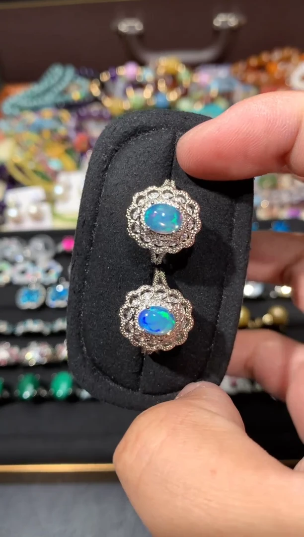 未镶嵌欧泊戒指Y22【多样性发其一】