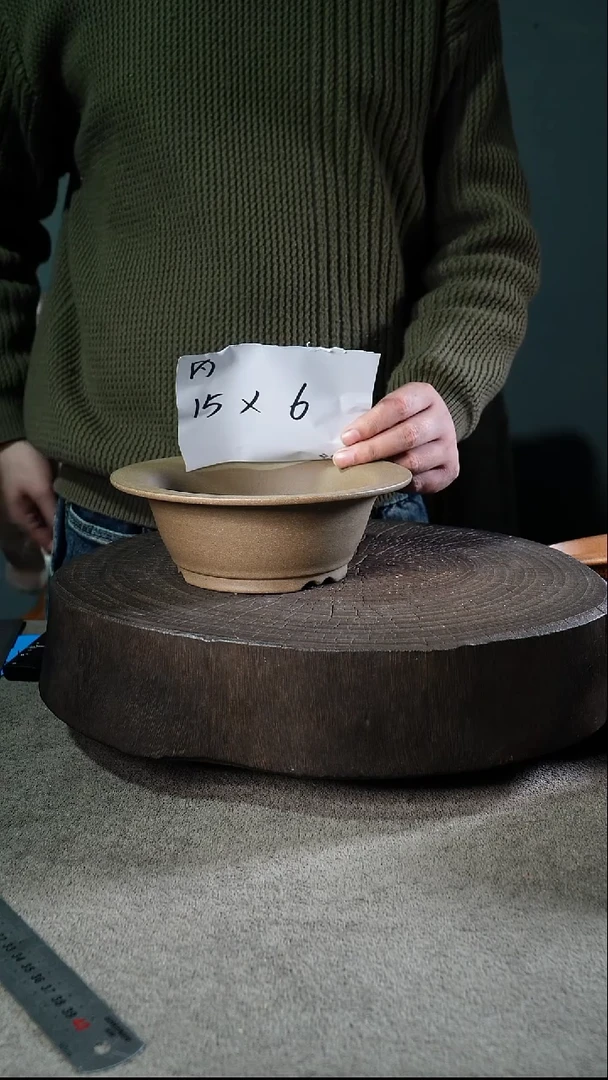 A68宜兴紫砂花盆