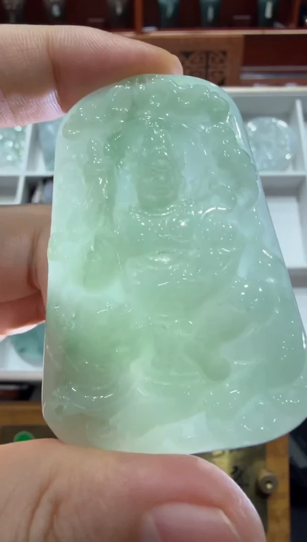 未镶嵌挂件翡翠A货翡翠多样性孤品