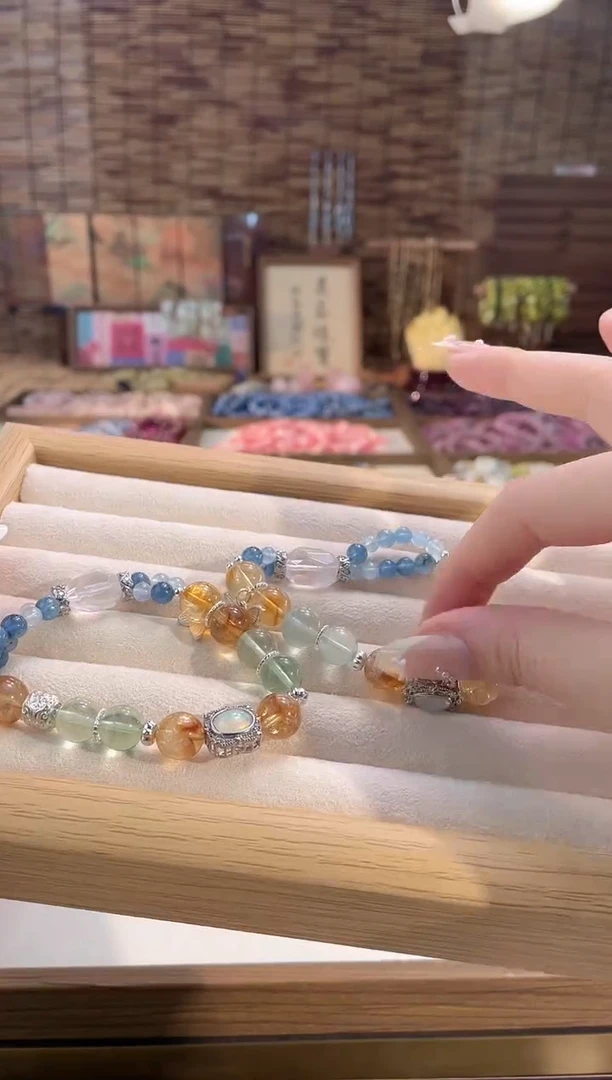 水晶手串合金CB2914