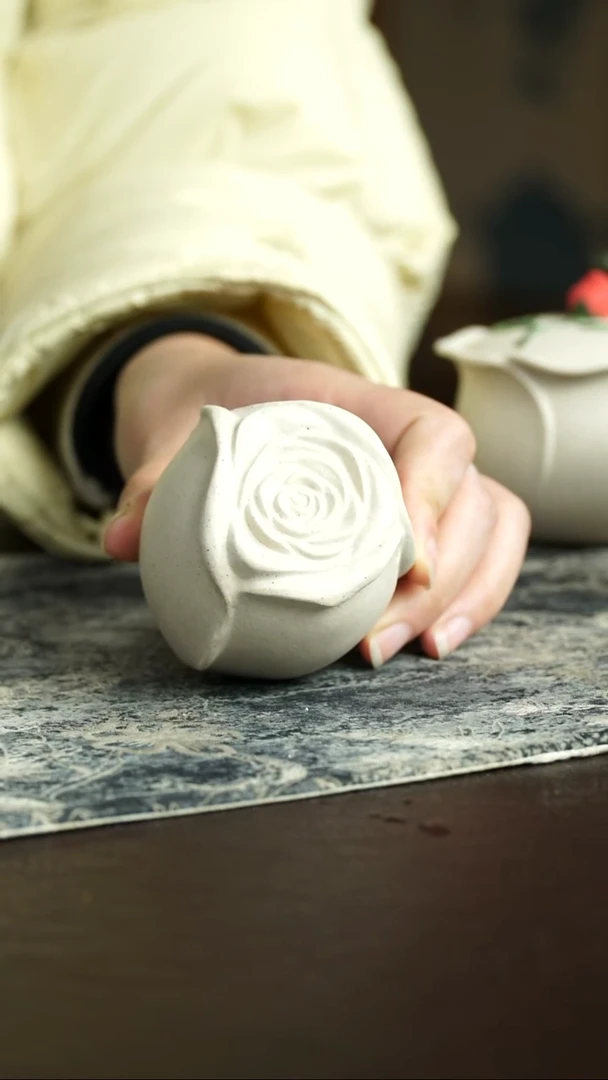 茶杯紫砂66号  宜兴紫砂原矿作品