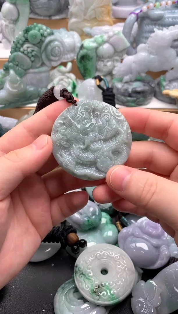 吊坠(不含链)未镶嵌翡翠1