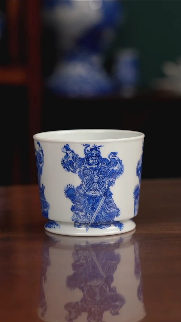 原九段画师沈燕鸿四大天王