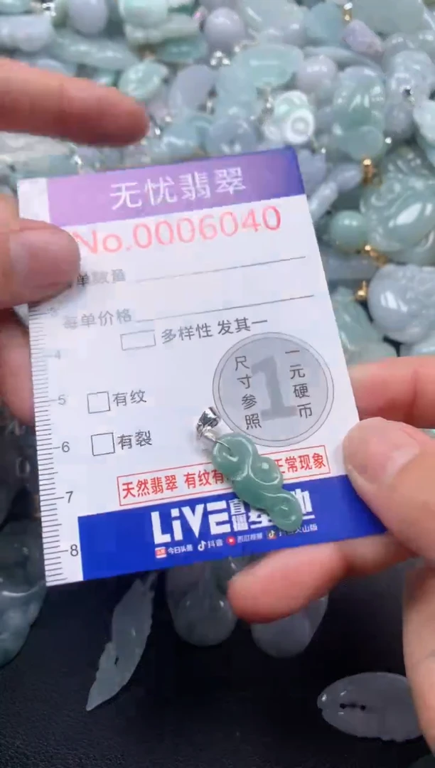 颈饰未镶嵌翡翠6040