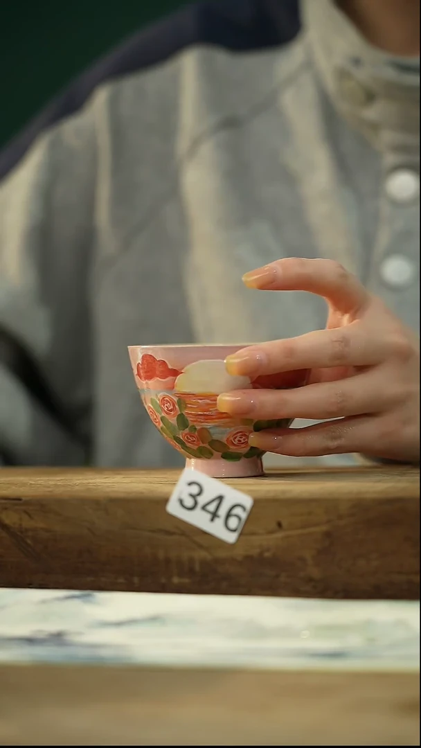 【闪购商品】瓷片油画风·彩绘·设计师石一款