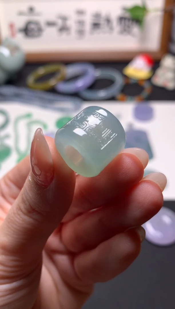 未镶嵌定制翡翠14.4*17