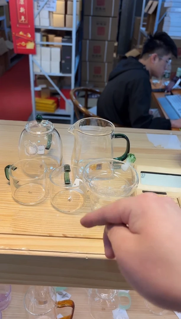 【闪购商品】禾器宴辰墨绿+瀚然+清禾墨绿色+百财茶漏