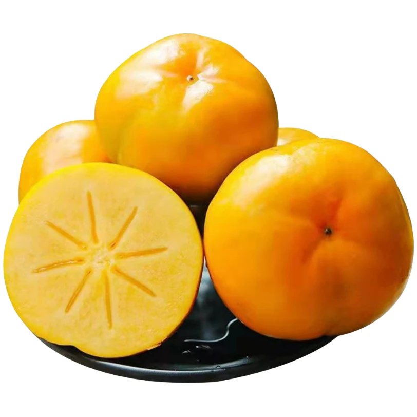 脆甜柿子 脆甜水果脆柿子产地直发