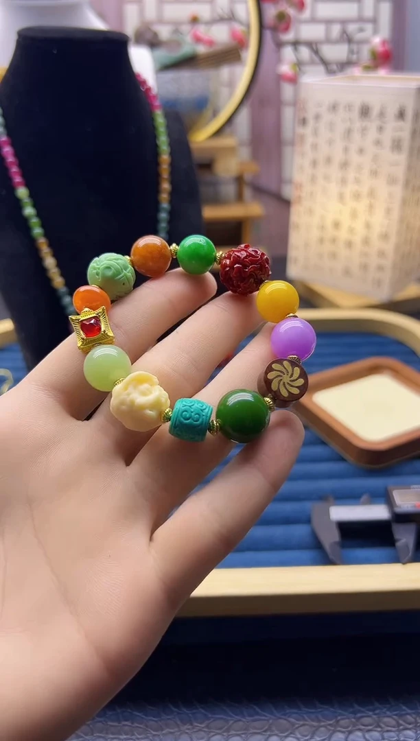 【闪购商品】翡翠手饰14K金镶嵌S29