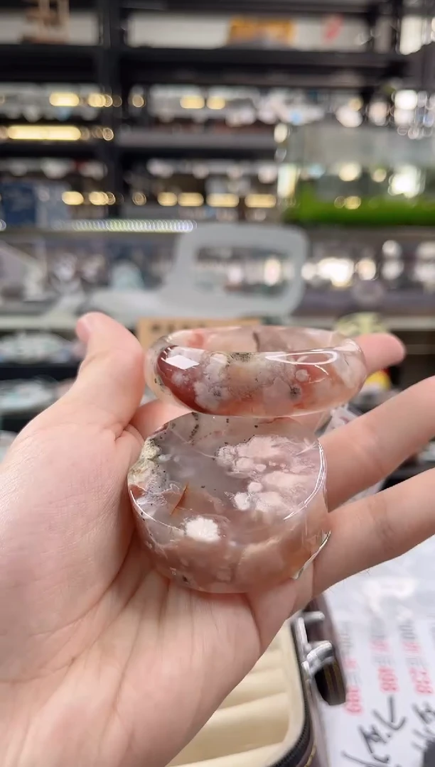 未镶嵌手镯石英质玉52圈口（赠品镯心）s96211