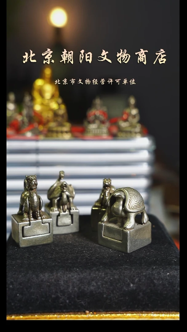 铜白**嘉花钱--------四象一组8155
