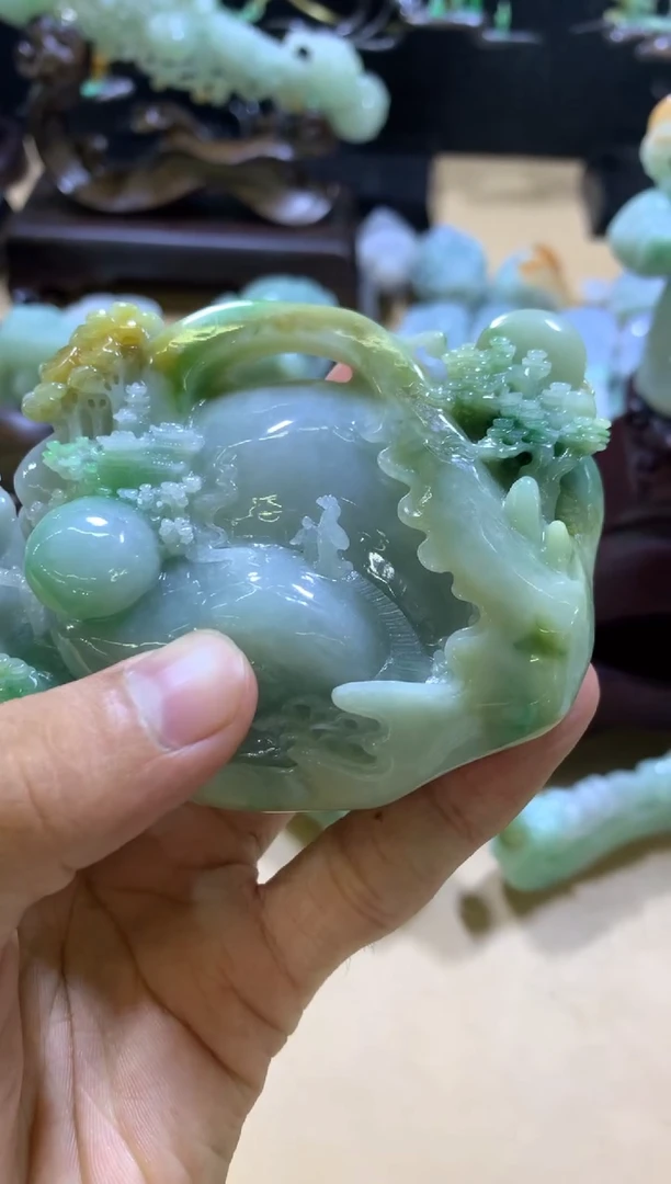 未镶嵌摆件翡翠用****3翡翠摆件