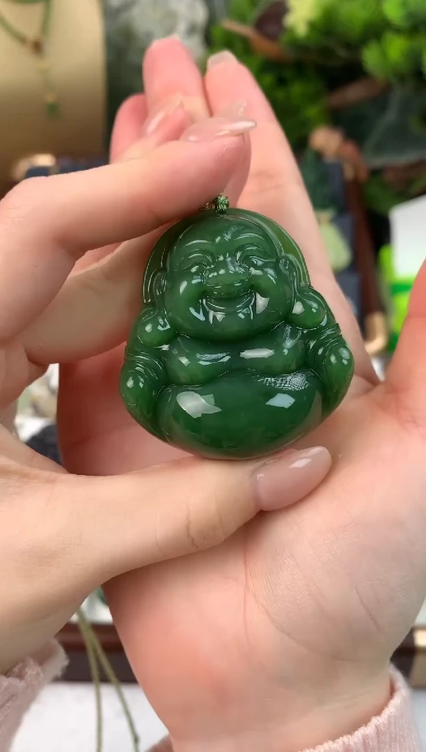 颈饰未镶嵌和田玉吊坠45mm