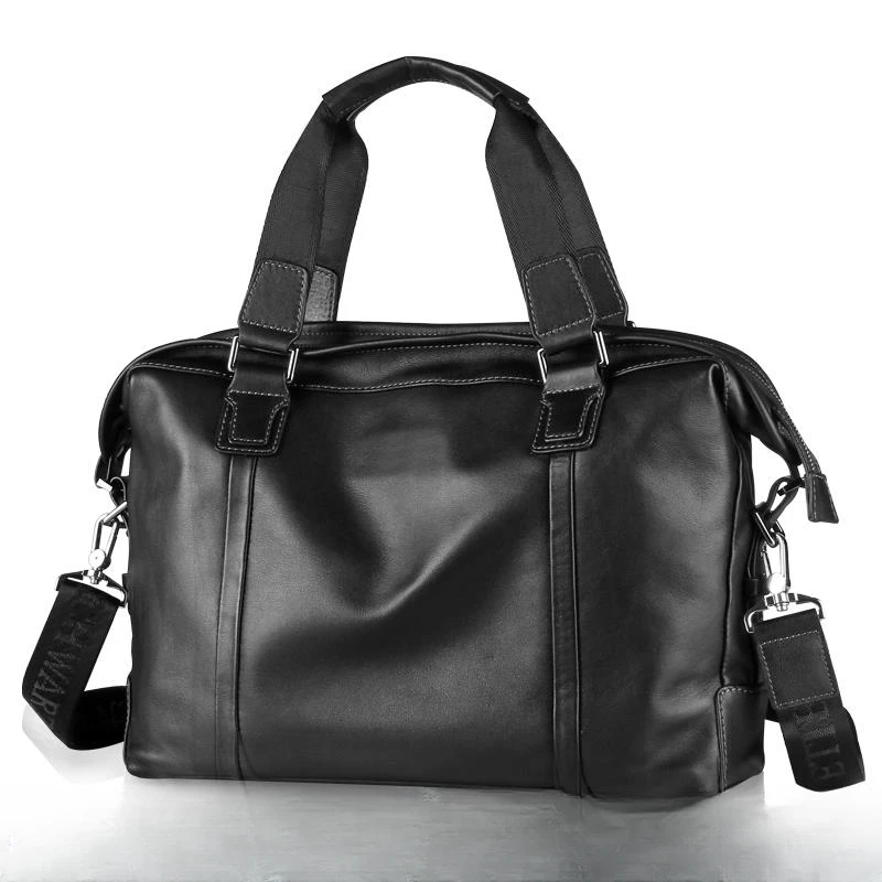 男包手提包横款单肩包斜挎包休闲潮男士公文包简约百搭时尚韩版