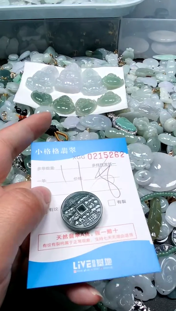 【闪购商品】翡翠颈饰未镶嵌闪购商品0215262