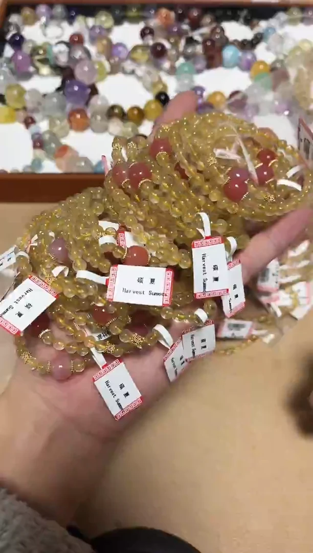 未镶嵌手链水晶20-34发晶设计款手链