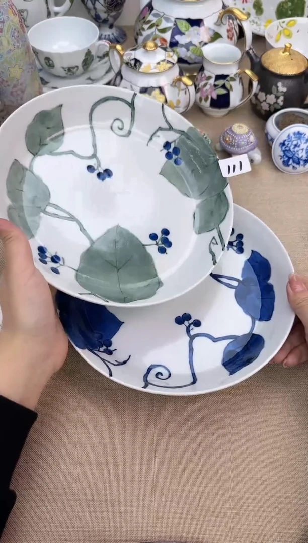 瓷片2只泡泡家的瓷器真好看