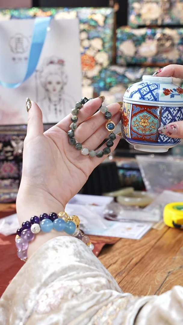 【闪购商品】瓷片豆包儿推荐饰品摆件