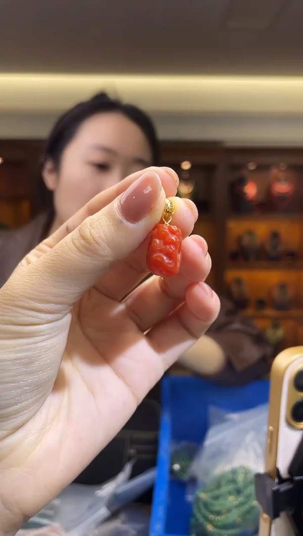 颈饰未镶嵌南红玛瑙（多样性发一件）