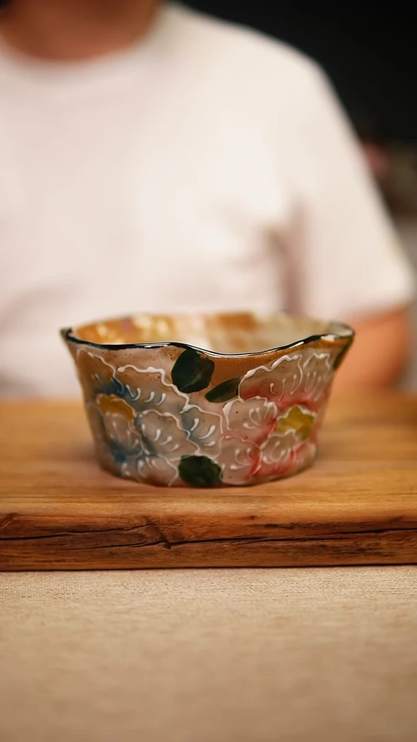 @@陶园瓷舍@@纯手工手绘@高温釉下彩