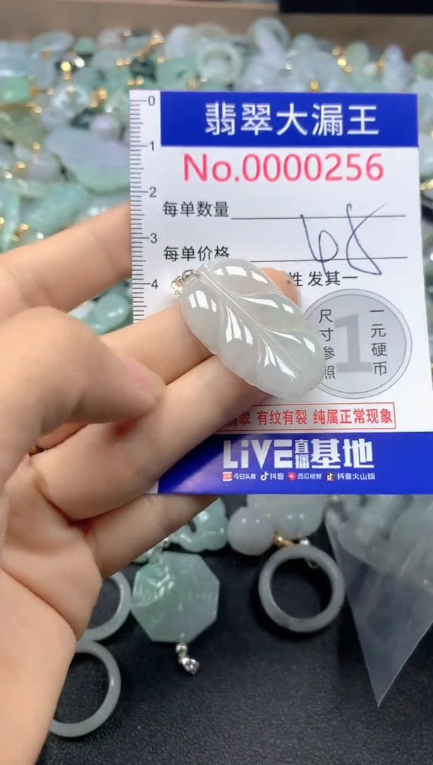 翡翠未镶嵌吊坠(不含链)256