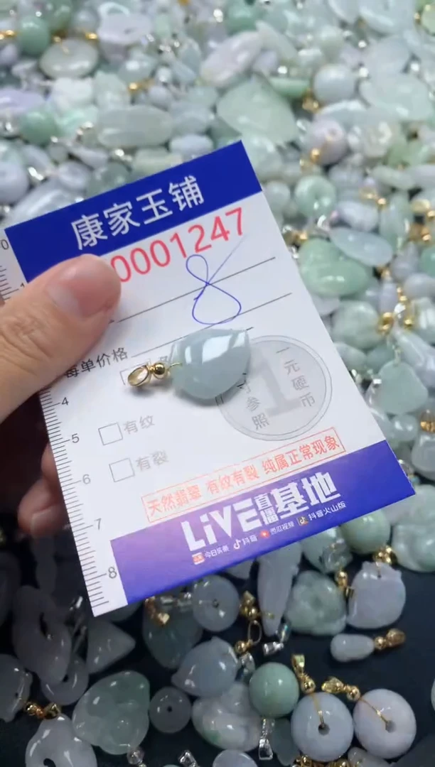 颈饰未镶嵌翡翠1247