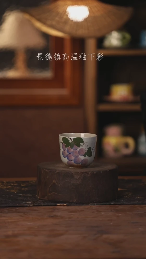 景德镇高温釉下手绘陶瓷