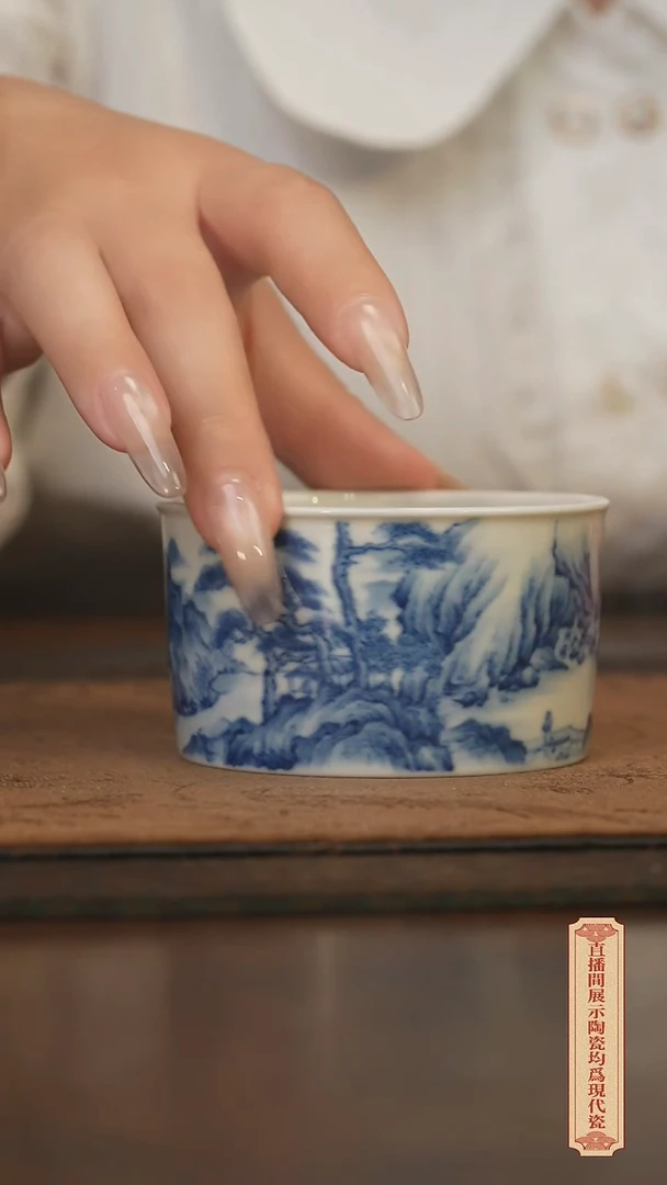 瓷片柴窑青花破价福利