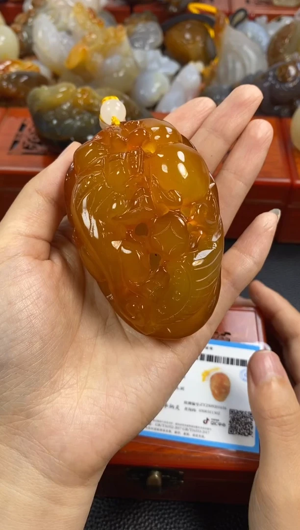 未镶嵌手把玛瑙/玉髓孙*1