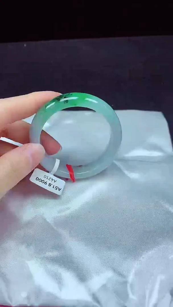 翡翠手镯未镶嵌镯子052+